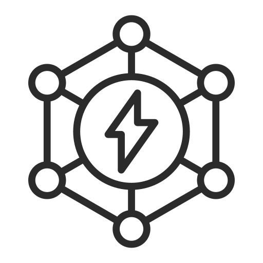 Smart Energy Harvesting Icon
